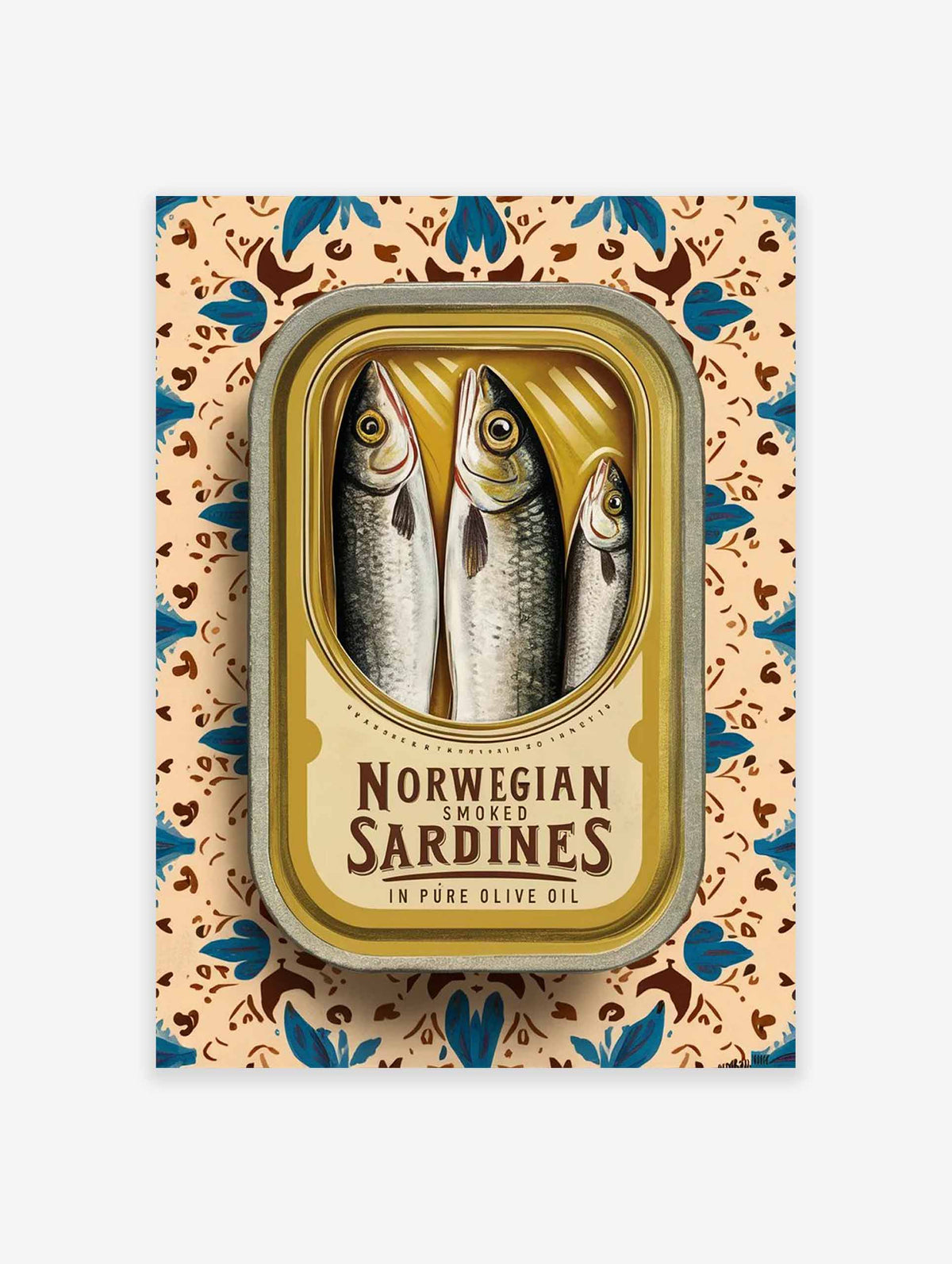 Smoked Sardines Poster