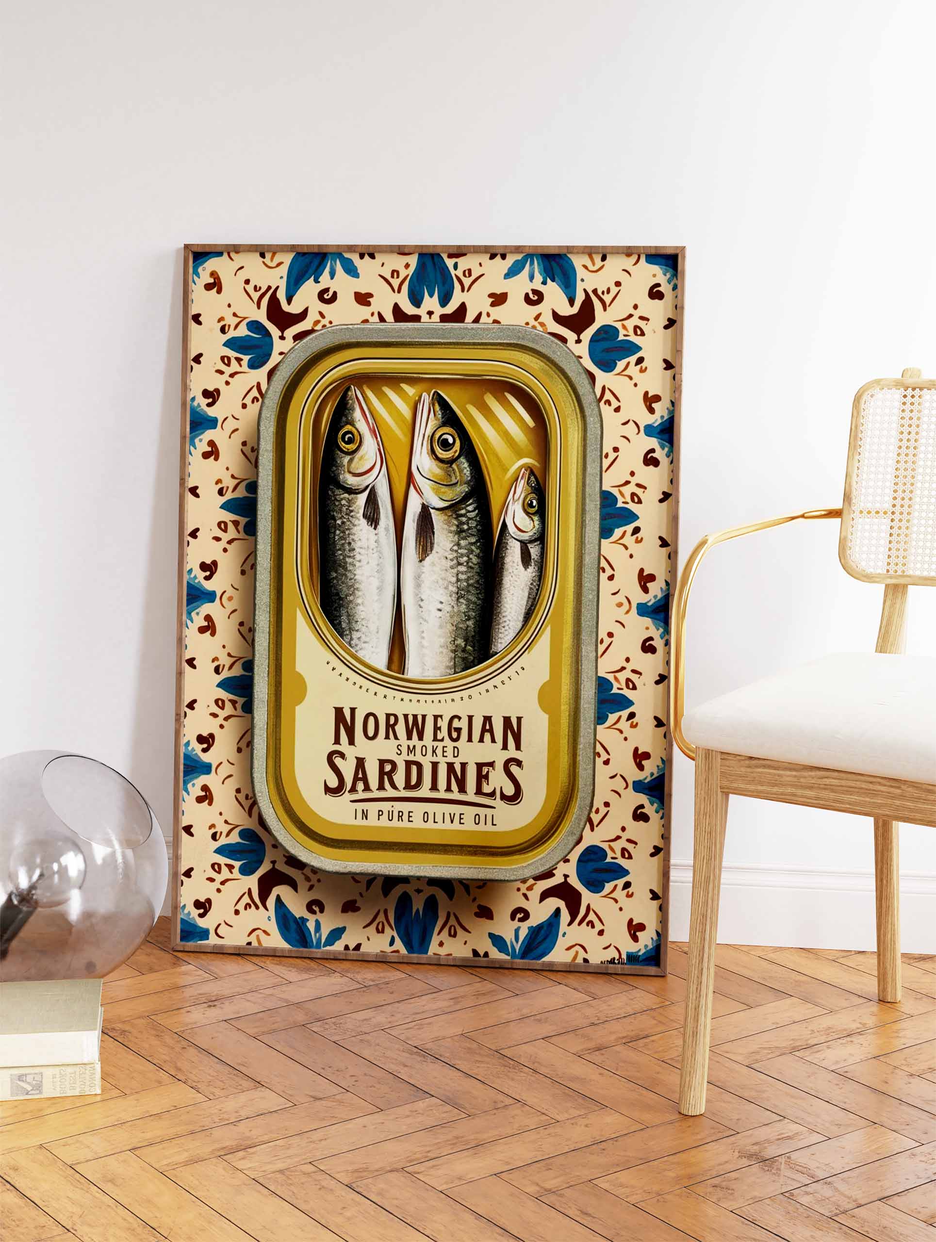 Smoked Sardines Poster