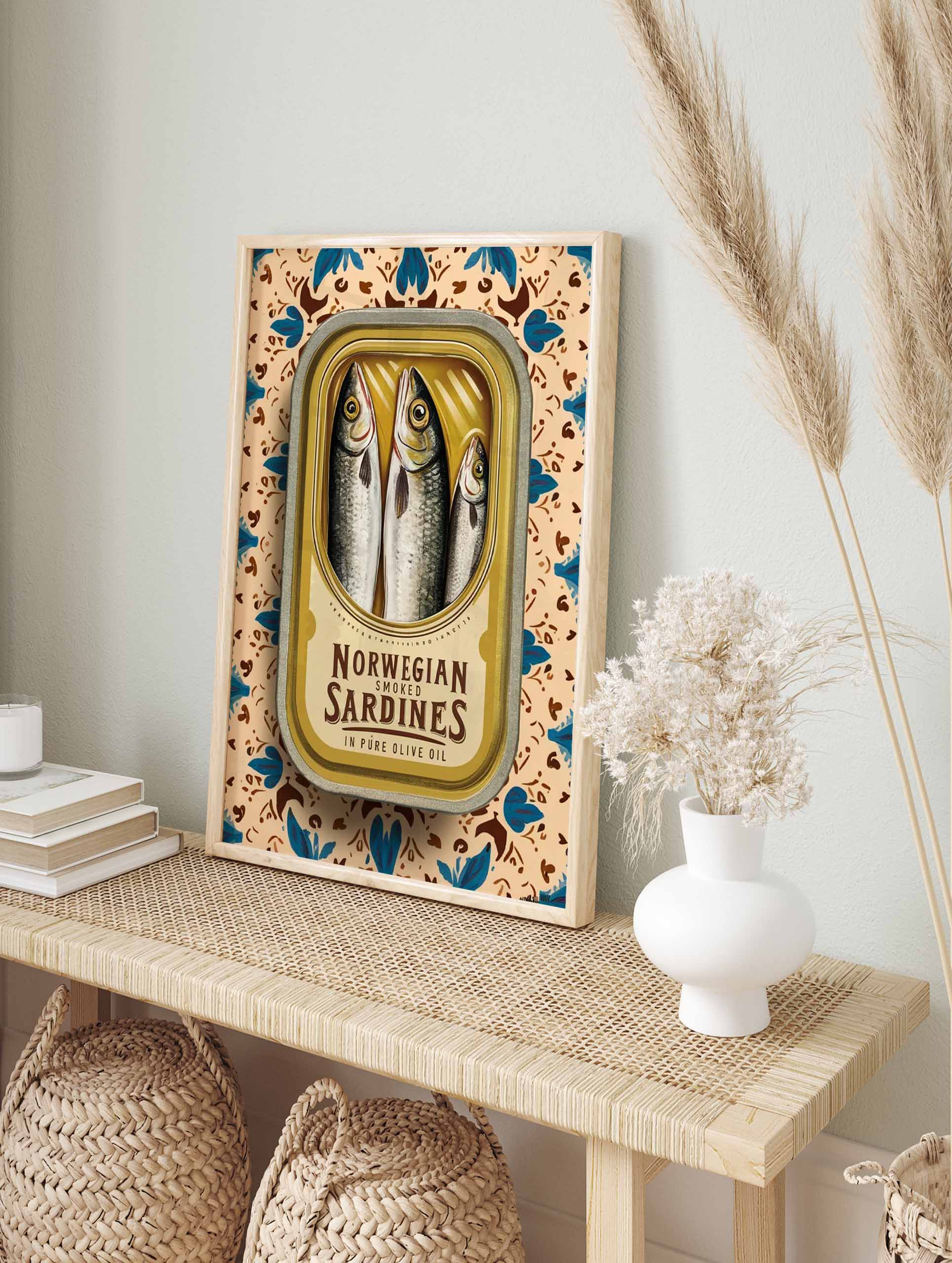 Smoked Sardines Poster