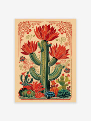Mexican Cactus Poster