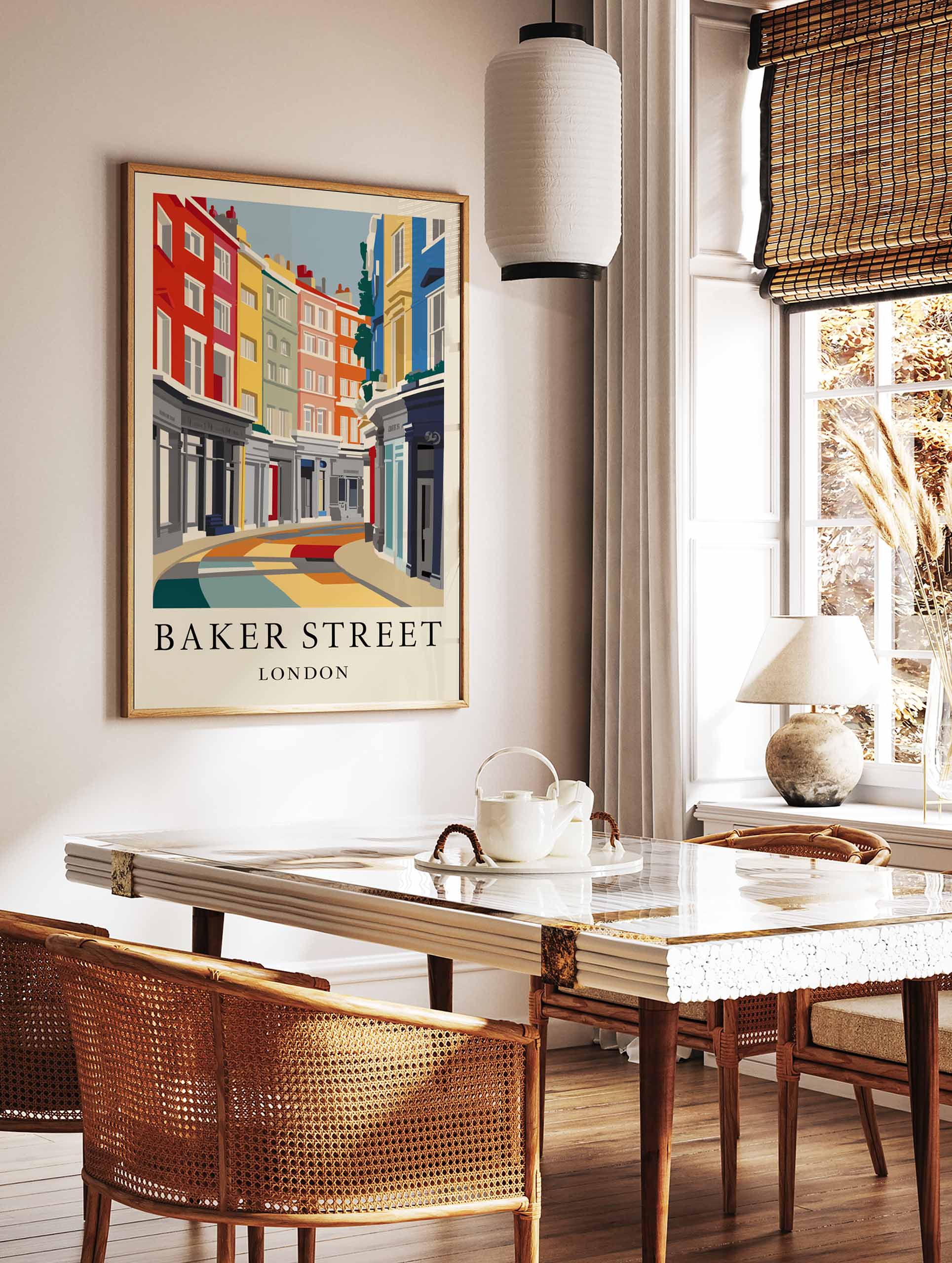 London Baker Street Poster