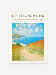 Bible Poster by Claude Monet, Christian Print