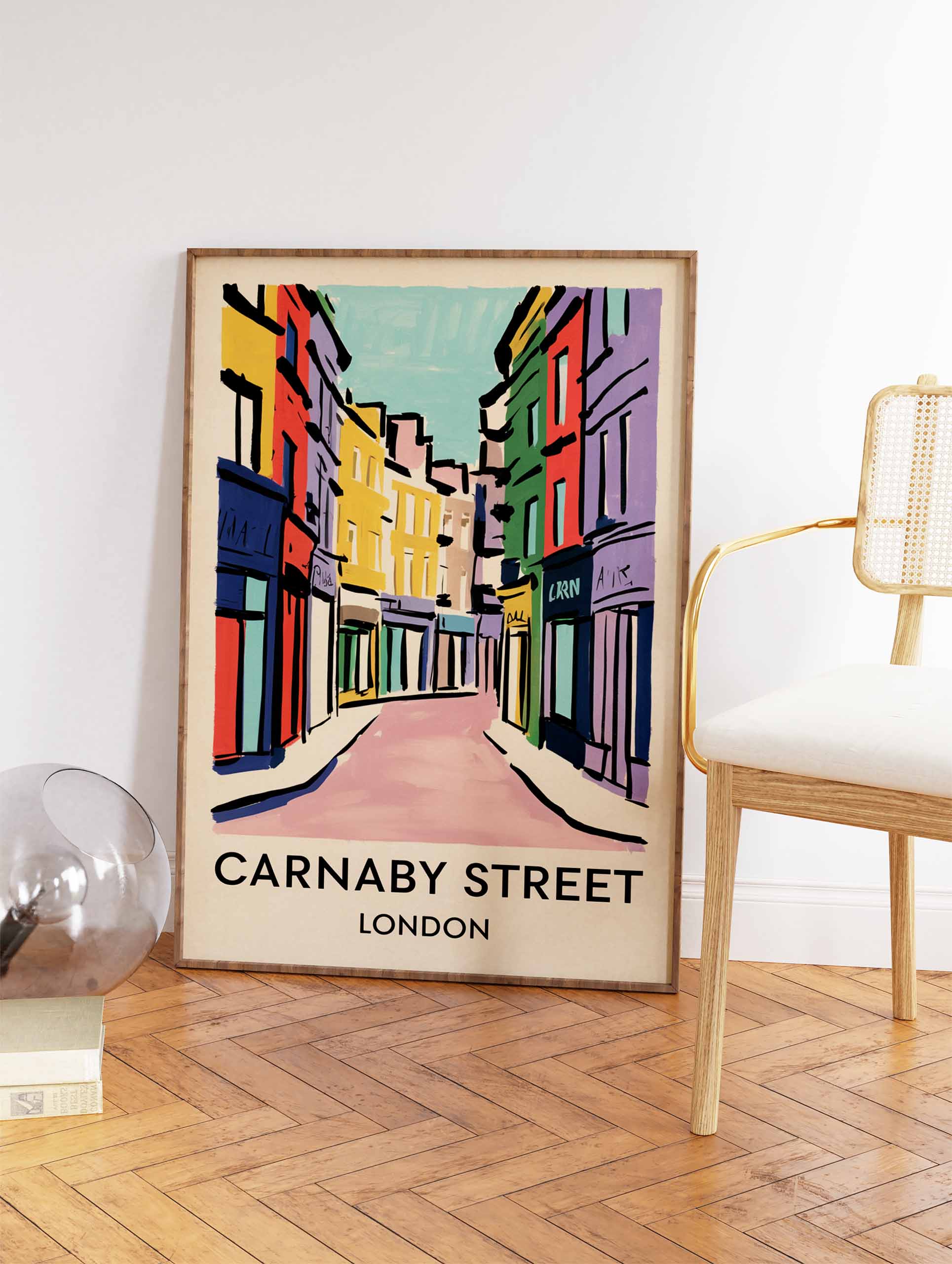 London Carnaby Street Poster