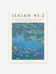 Bible Poster by Claude Monet, Christian Print