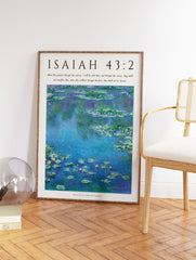 Bible Poster by Claude Monet, Christian Print