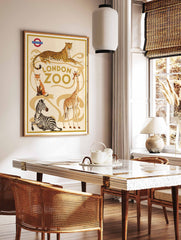 London Zoo Poster