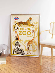 London Zoo Poster