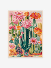 Mexican Cactus Poster