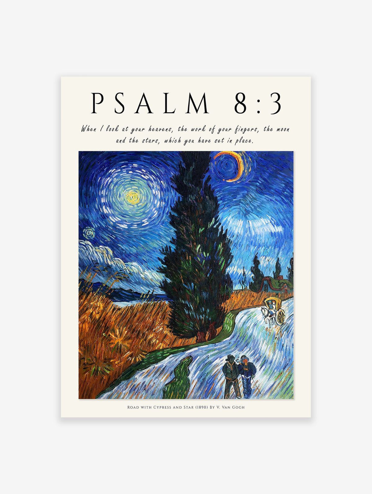 Bible Poster by Vincent Van Gogh, Christian Print