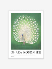 Peacock Poster by Ohara Koson, Ohara Koson Print