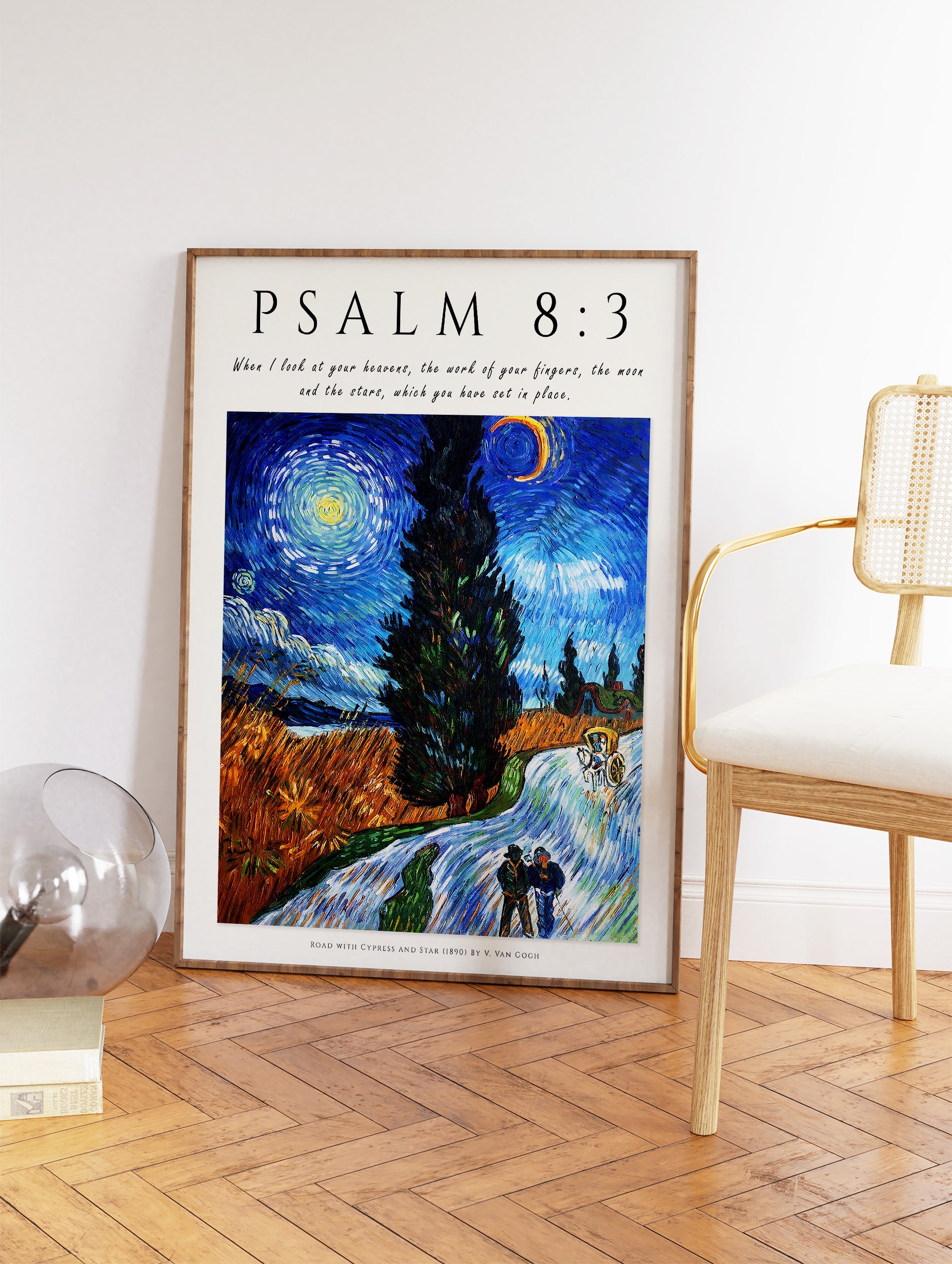 Bible Poster by Vincent Van Gogh, Christian Print