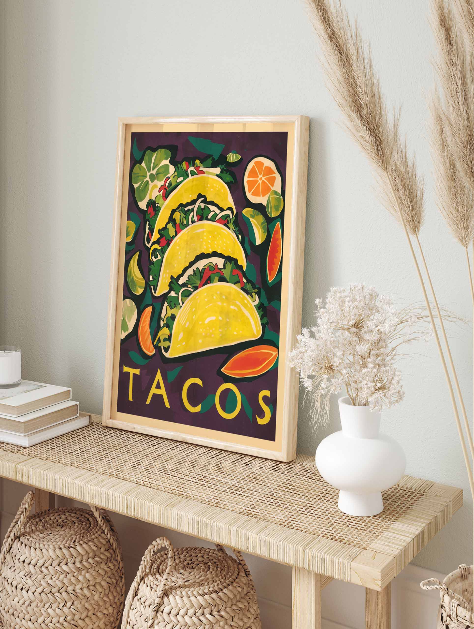 Tacos Food Poster