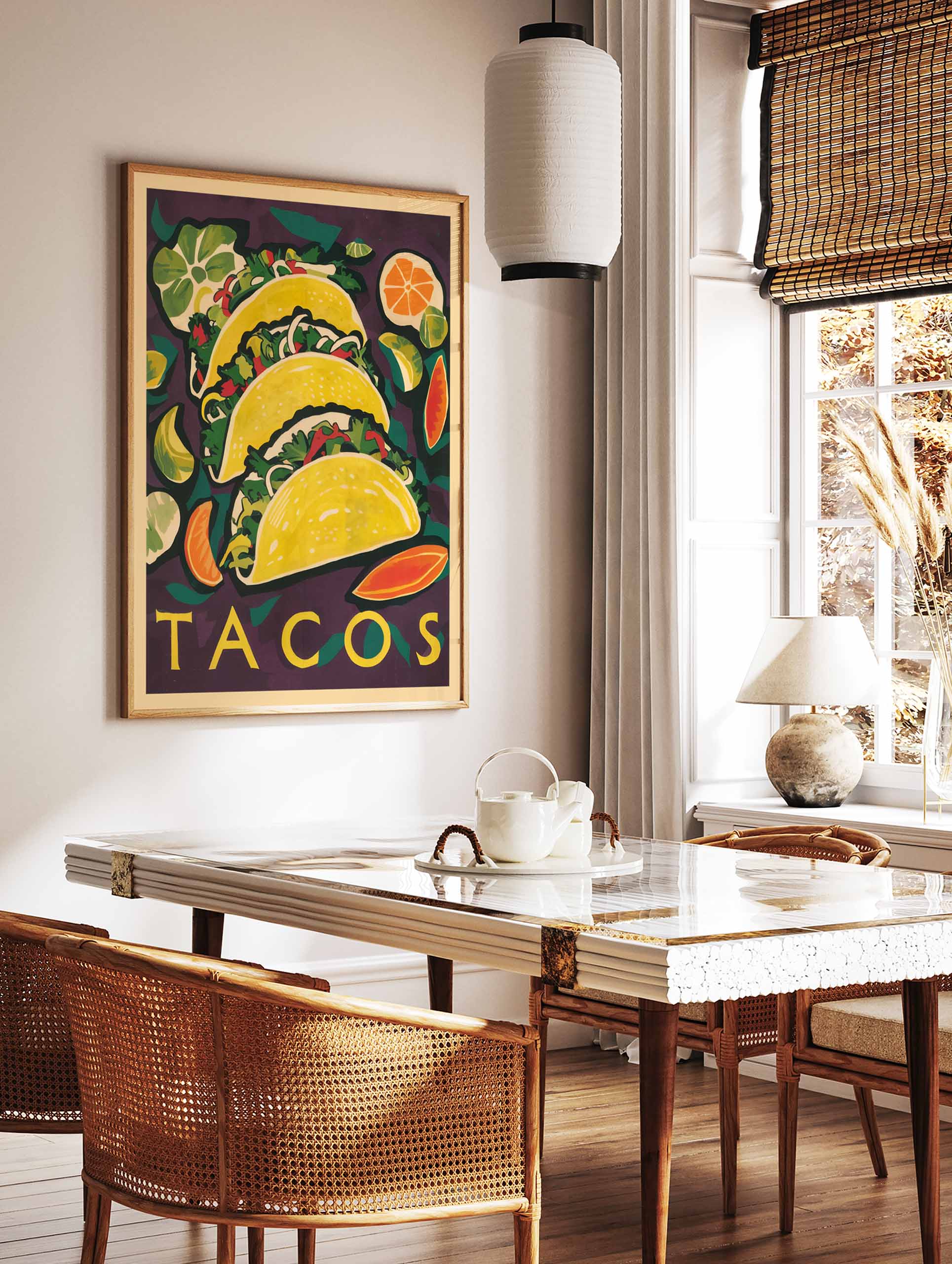 Tacos Food Poster