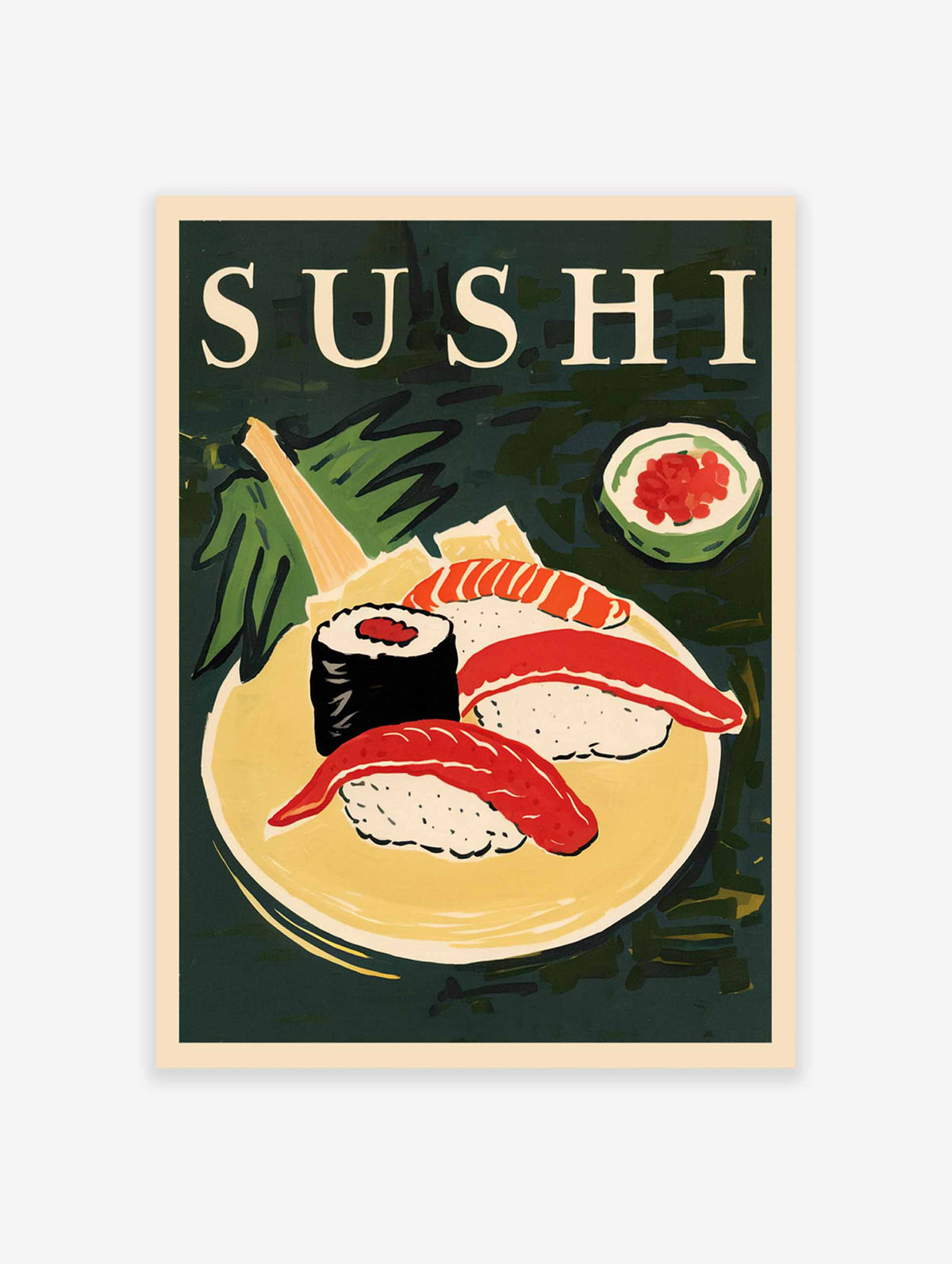 Sushi Food Poster