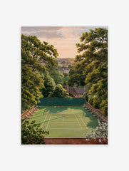 Tennis Court Poster