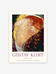 Danae by Gustav Klimt Poster, Gustav Klimt Print