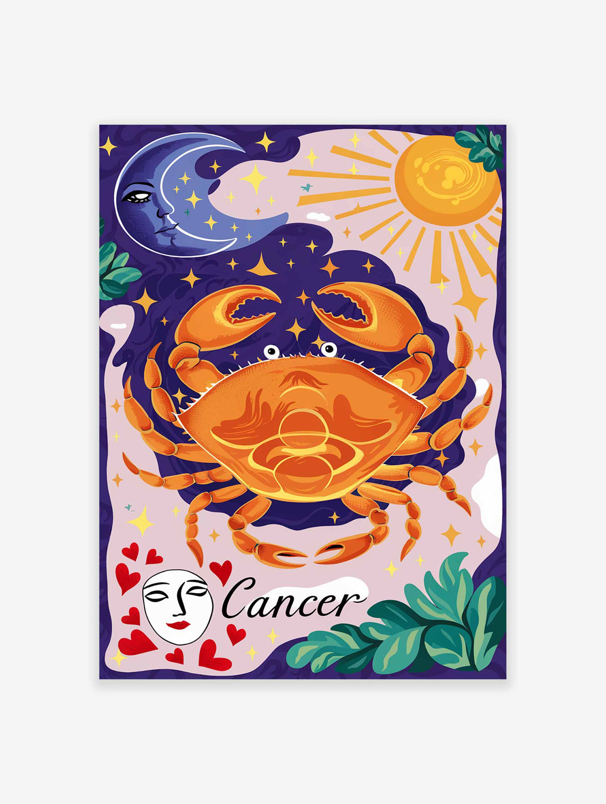 Cancer Zodiac Poster