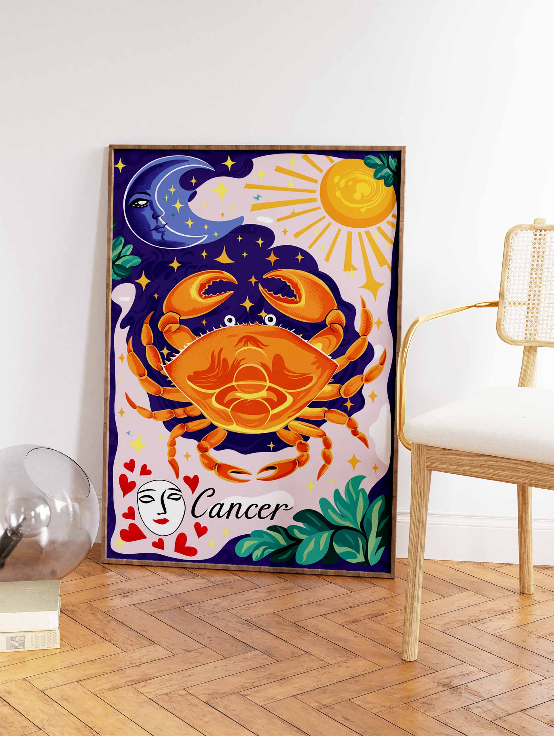 Cancer Zodiac Poster