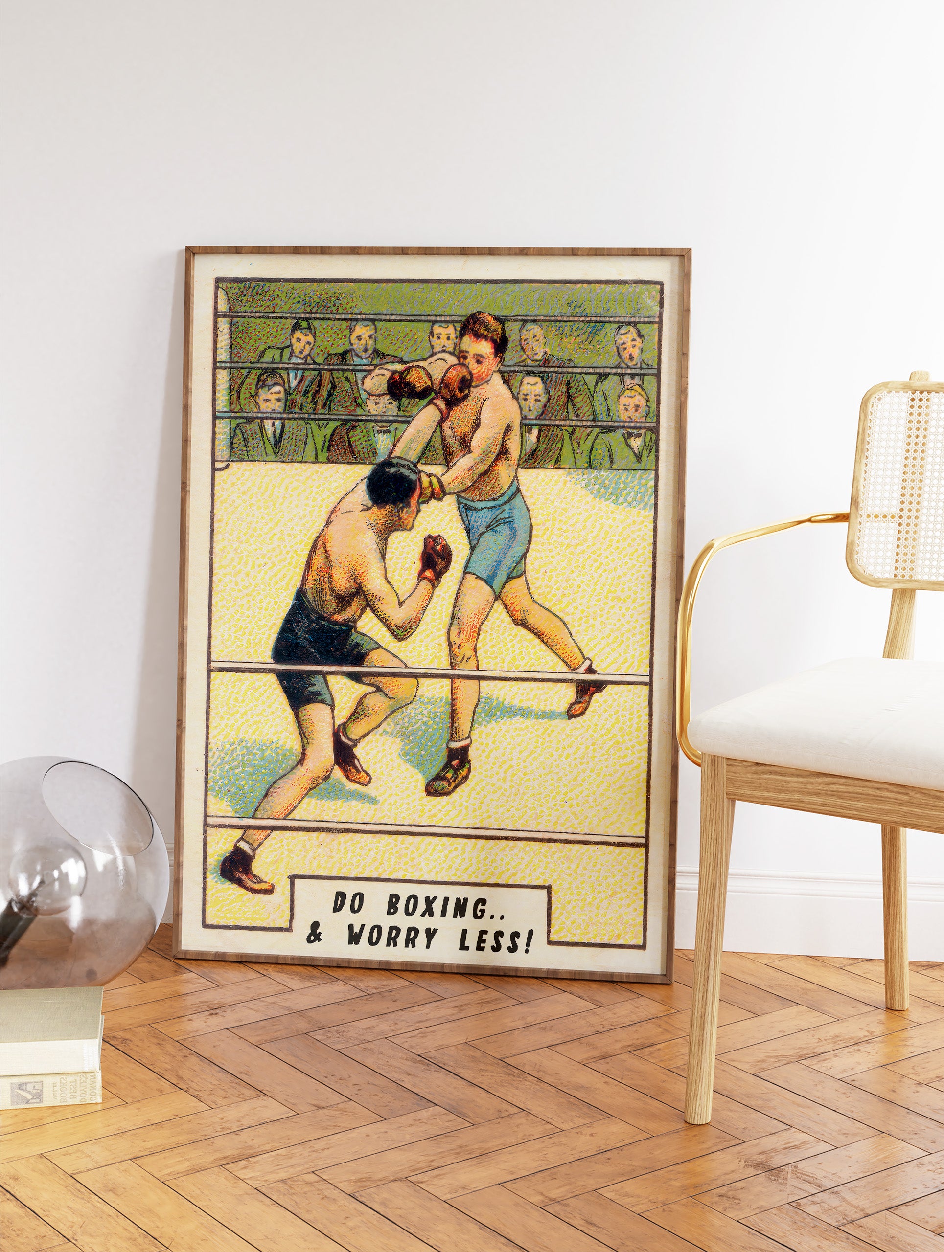 Boxing Poster, Boxing Print