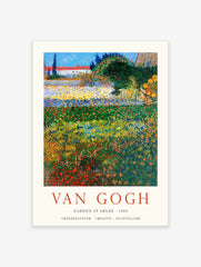 Garden At Arles Poster by Vincent Van Gogh, Vincent Van Gogh Print