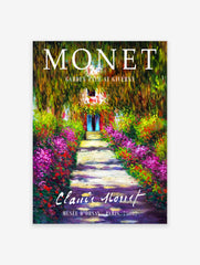 Garden's Path at Giverny by Claude Monet Poster, Claude Monet Print