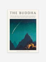 Buddhist Art Poster, Nicholas Roerich Print