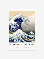 Great Wave Off Kanagawa Poster by Katsushika Hokusai, Katsushika Hokusai Print