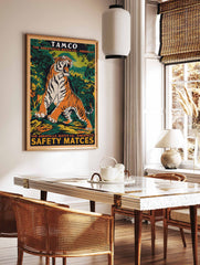 Tamco Tiger Matchbox Poster