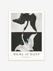 The Swan No.1 by Hilma af Klint Poster, Hilma af Klint Art Print