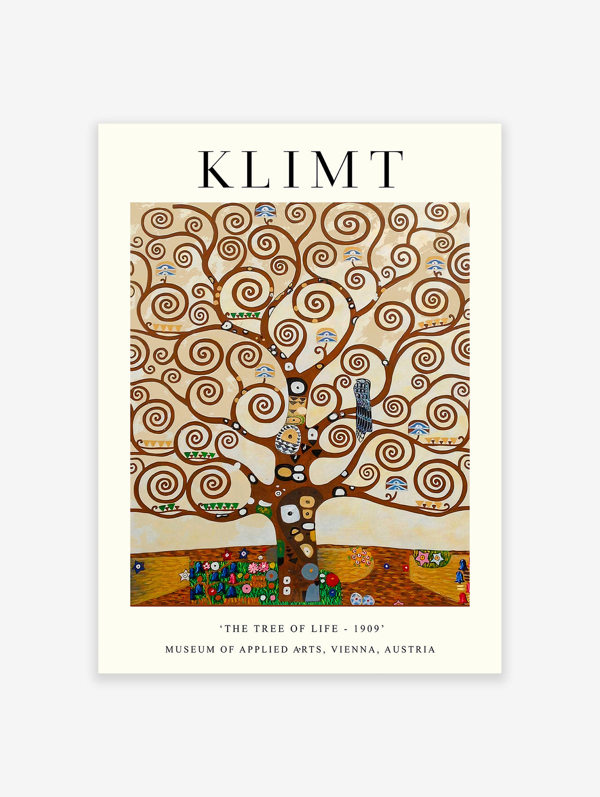 The Tree Of Life by Gustav Klimt Poster, Gustav Klimt Art Print