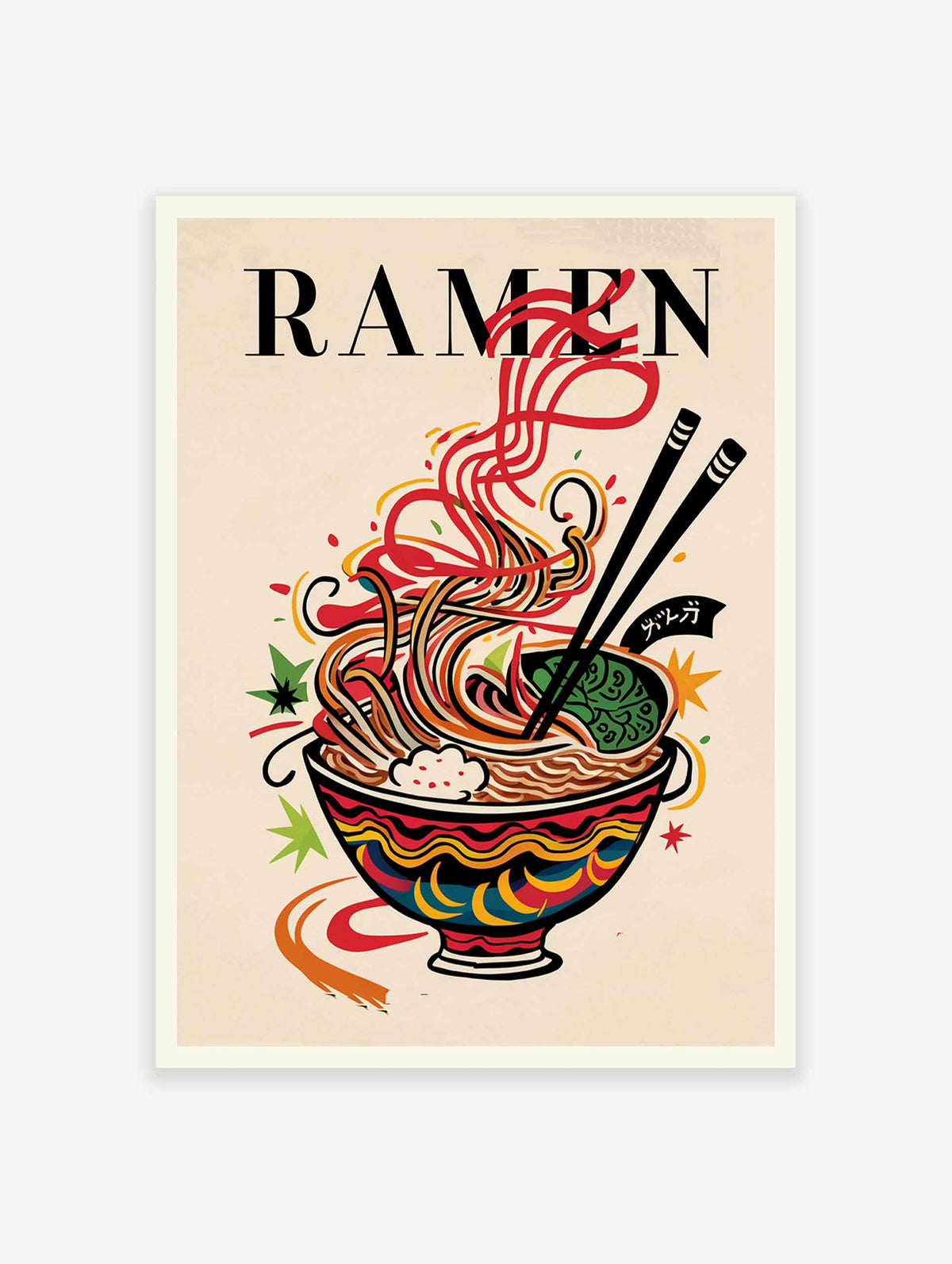 Japanese Ramen Poster