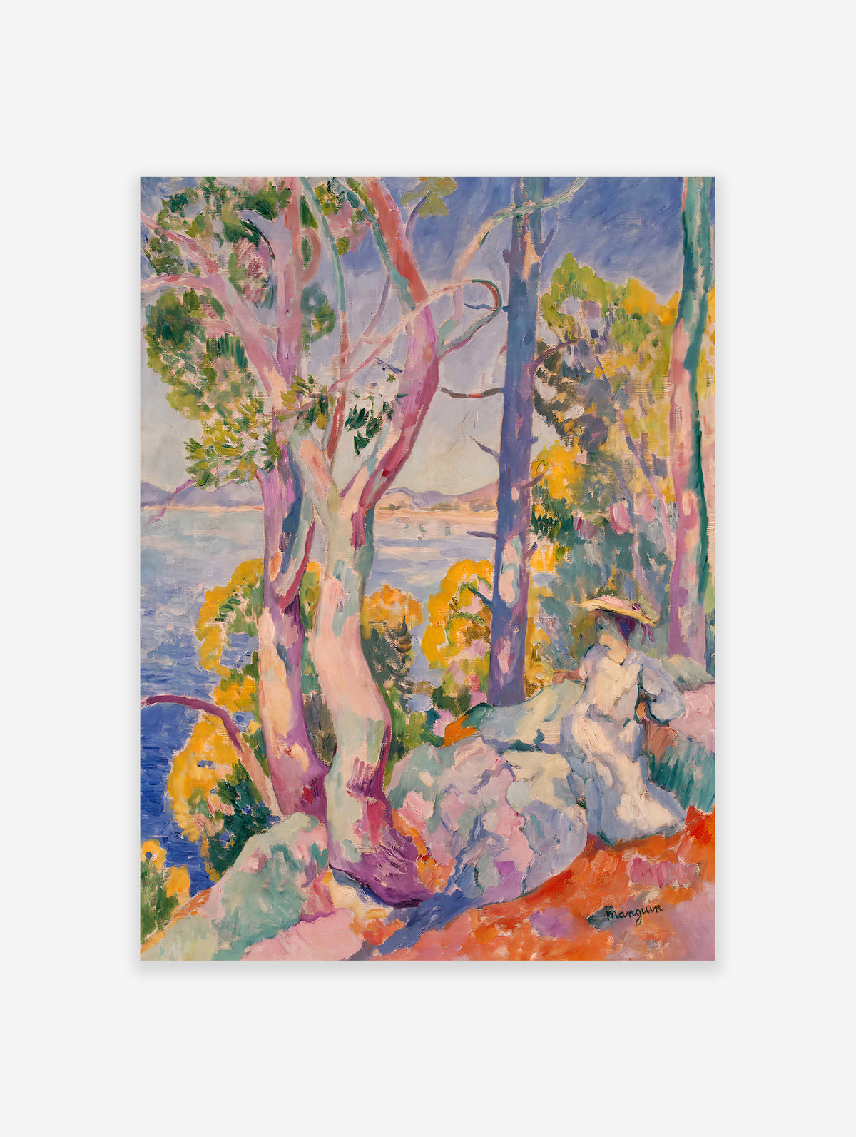 Morning At Cavaliere Poster Henri Manguin, Henri Manguin Print