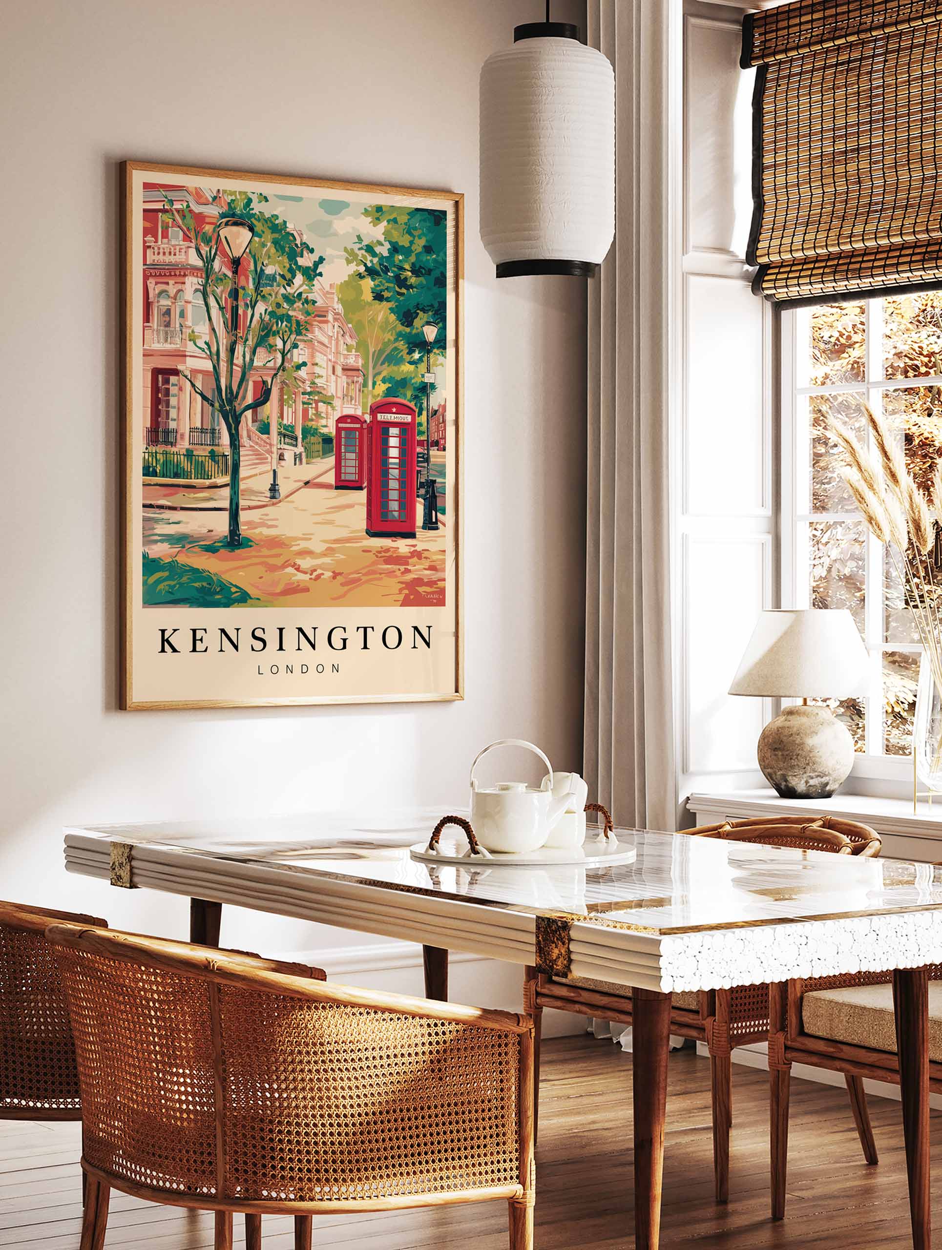 Kensington London Poster