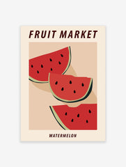 Watermelons Poster, Fruit Print