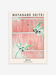 Morning Glory Poster by Watanabe Seitei, Watanabe Seitei Print