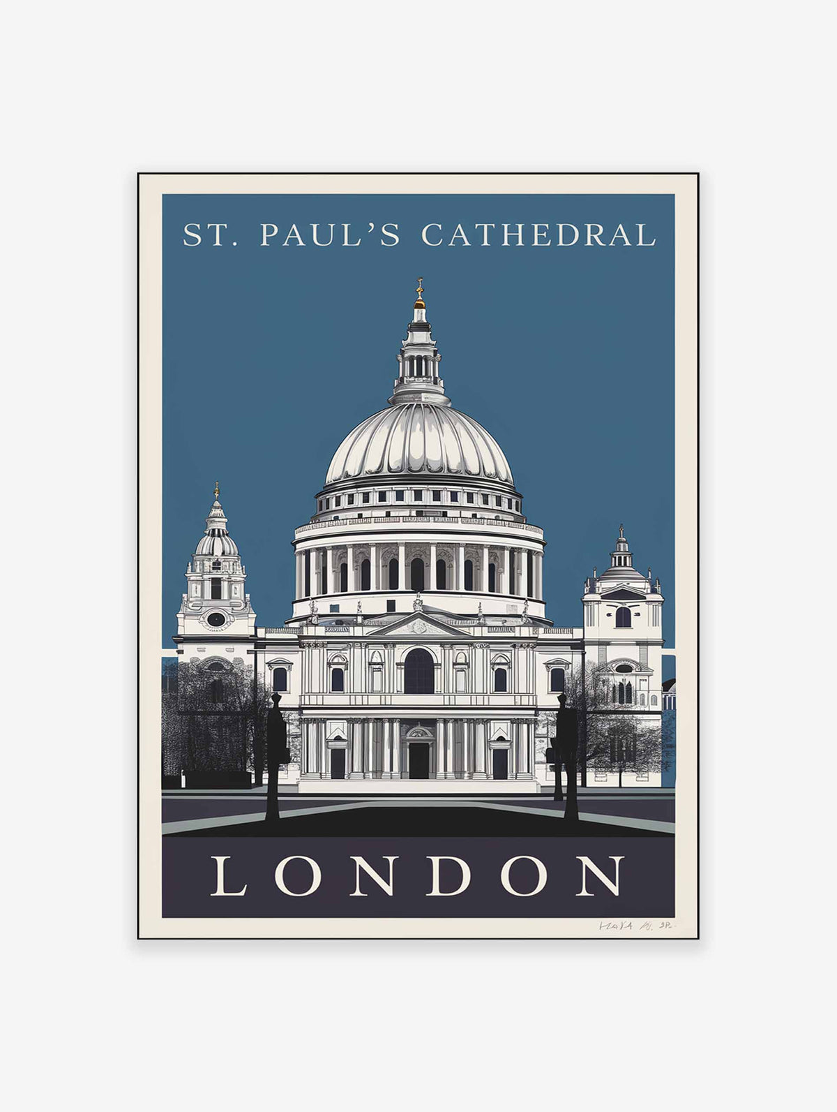 St. Paul's Cathedral Poster