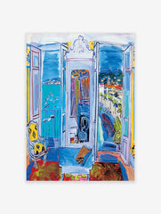 Window Opening on Nice Poster by Raoul Dufy, Raoul Dufy Print