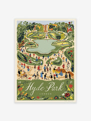 Hyde Park London Poster