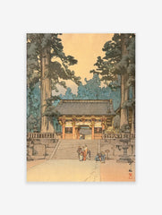 Toshogu Shrine Poster by Yoshida Hiroshi, Yoshida Hiroshi Print