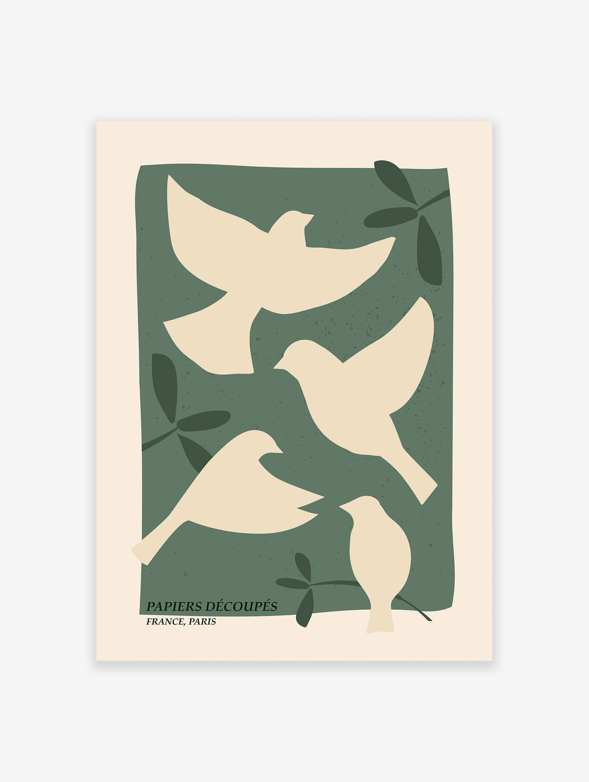 Doves Poster, White Doves Print