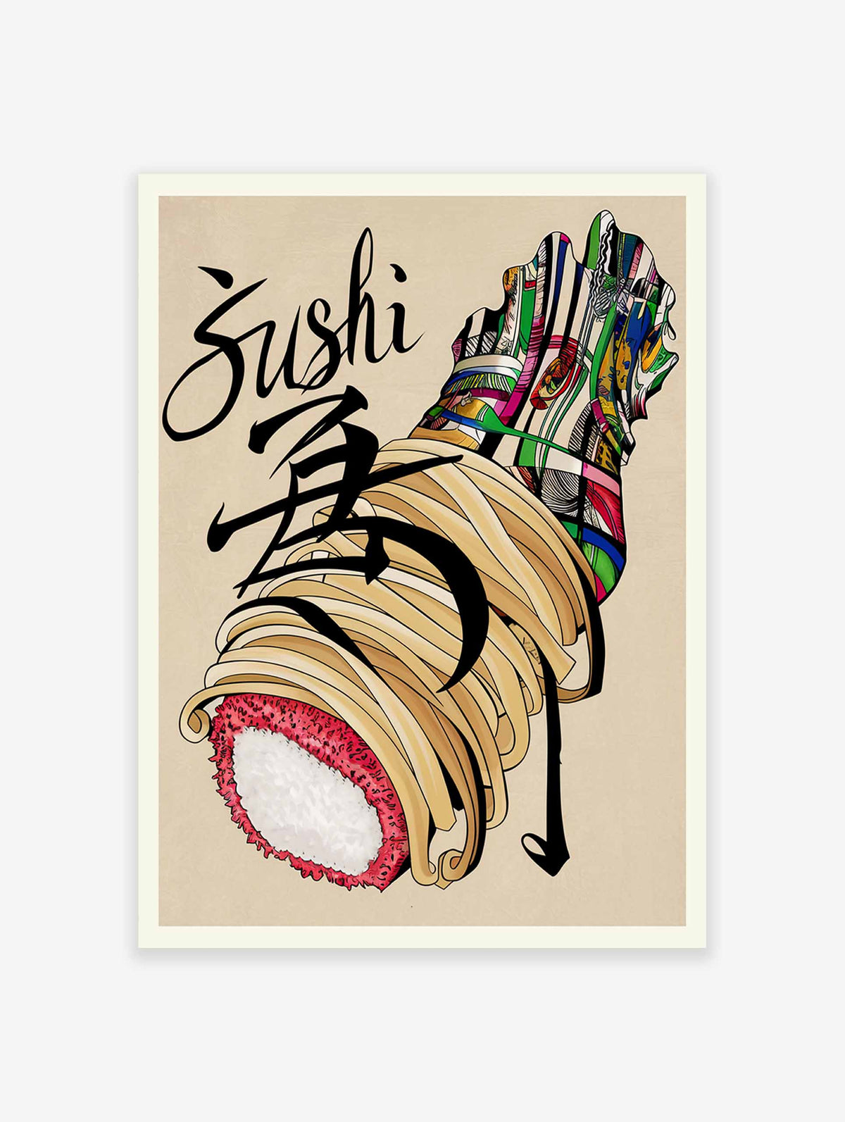 Japanese Sushi Poster