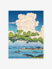 Yashima in Summer Poster by Koichi Okumura, Koichi Okumura Print