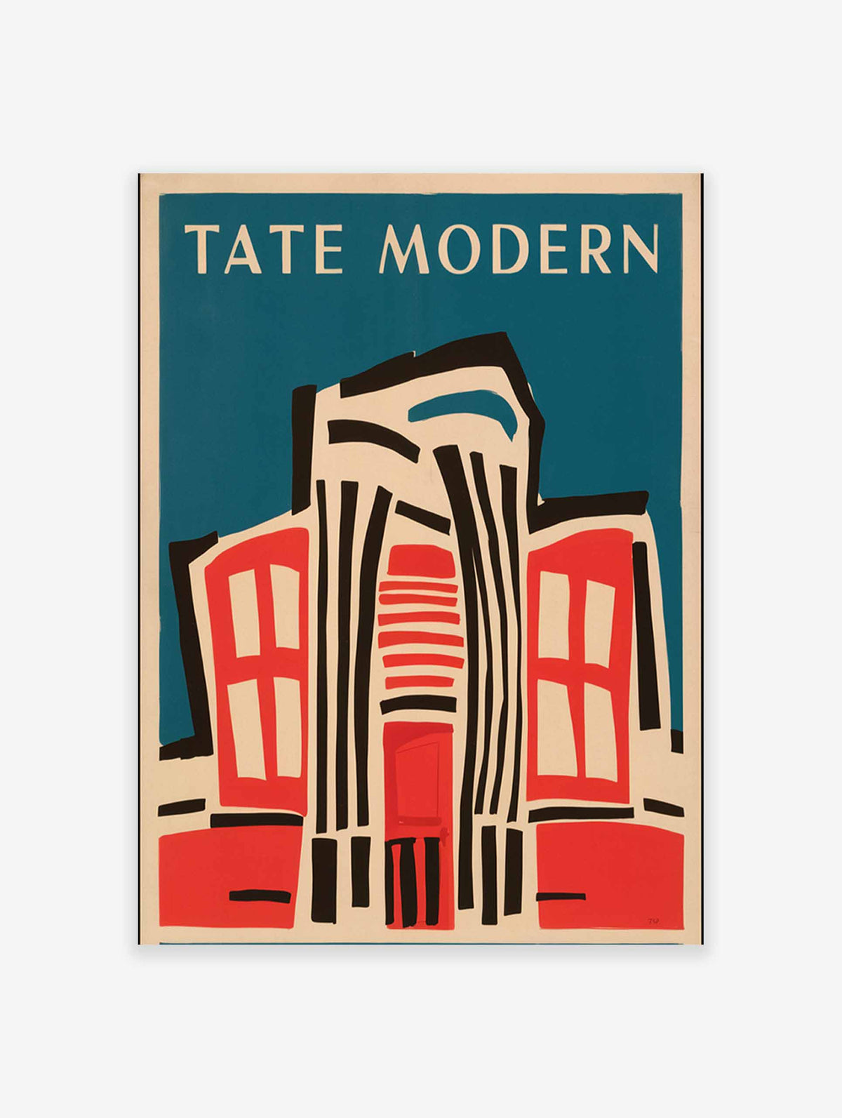 Tate Modern Museum Poster