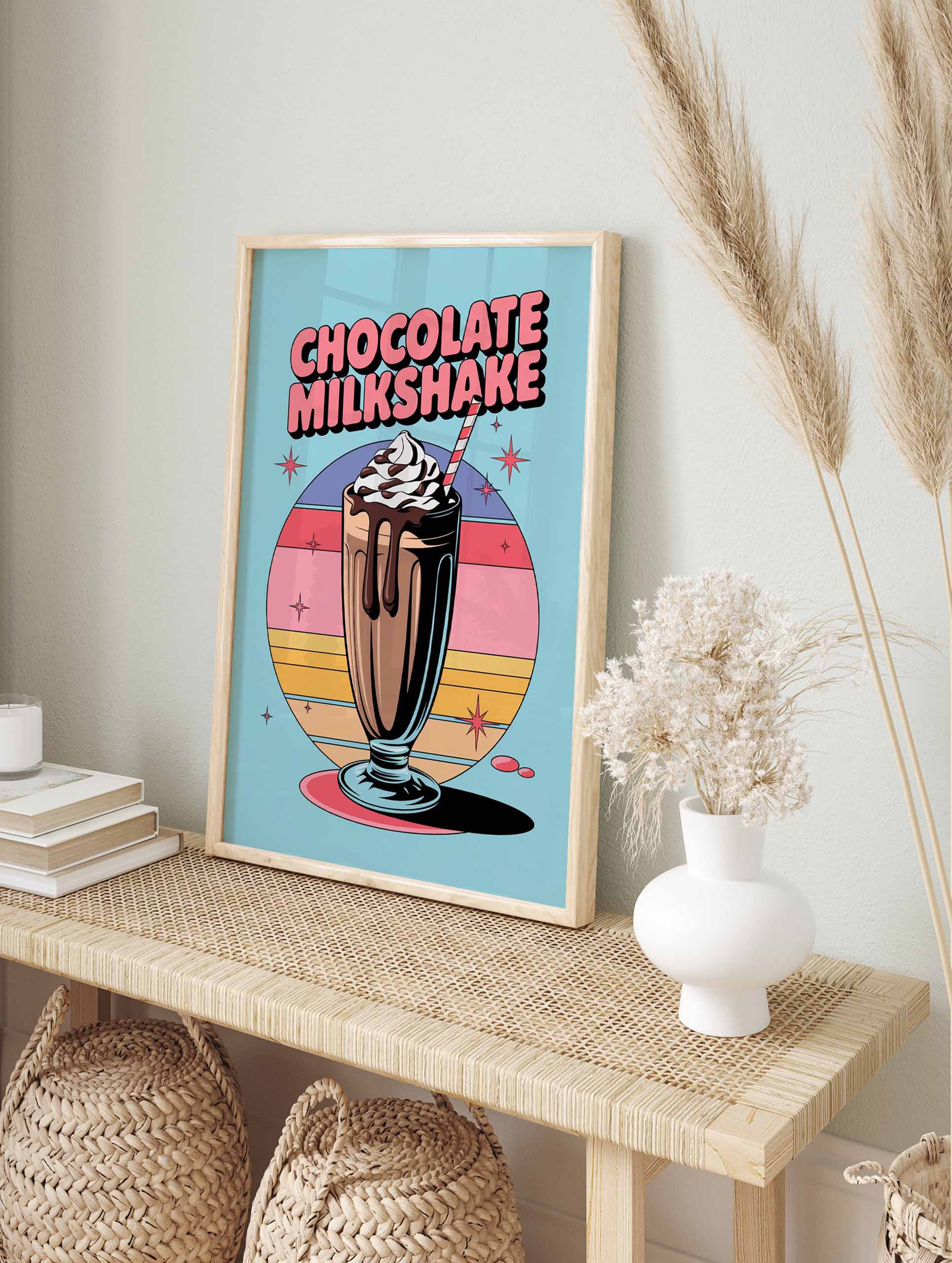 Chocolate Milkshake Poster