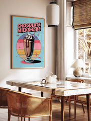 Chocolate Milkshake Poster