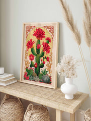 Mexican Cactus Poster