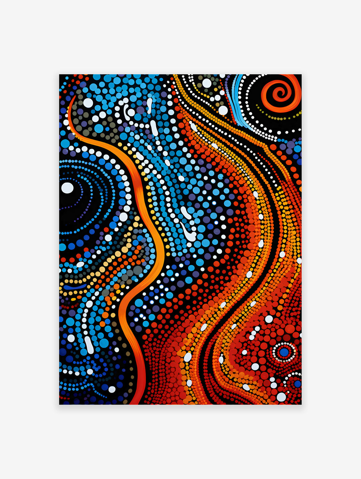 Aboriginal Art Poster, Aboriginal Print