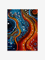 Aboriginal Art Poster, Aboriginal Print