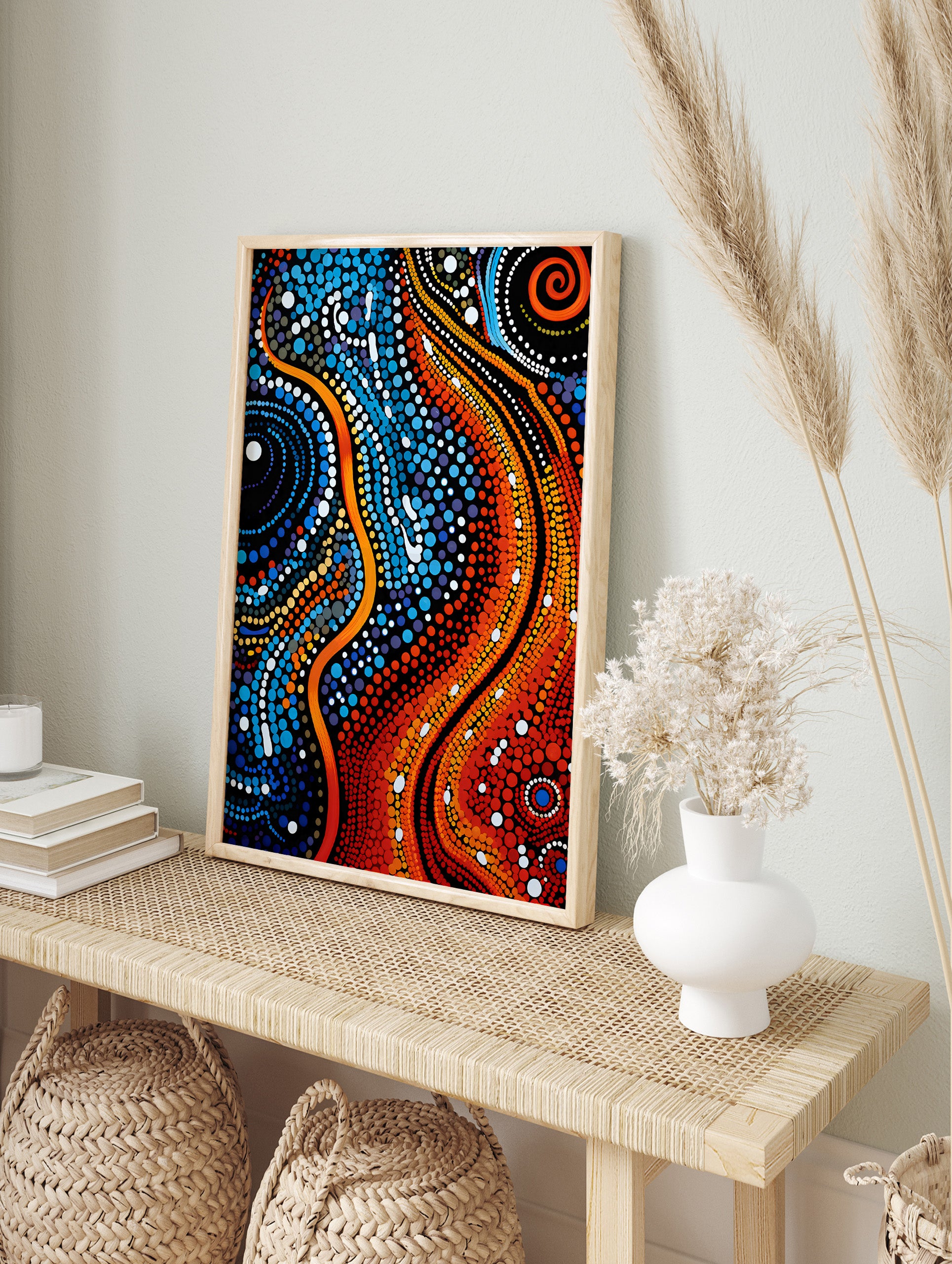 Aboriginal Art Poster, Aboriginal Print