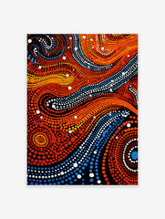 Aboriginal Art Poster, Aboriginal Print